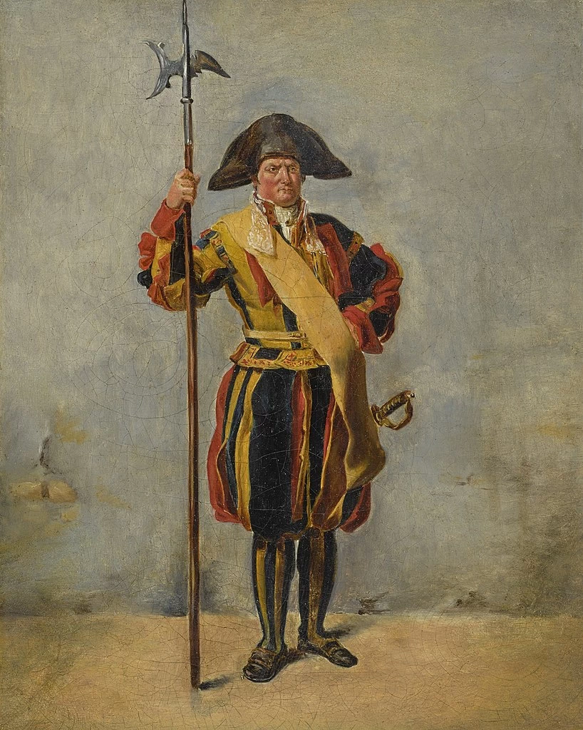 Una guardia svizzera